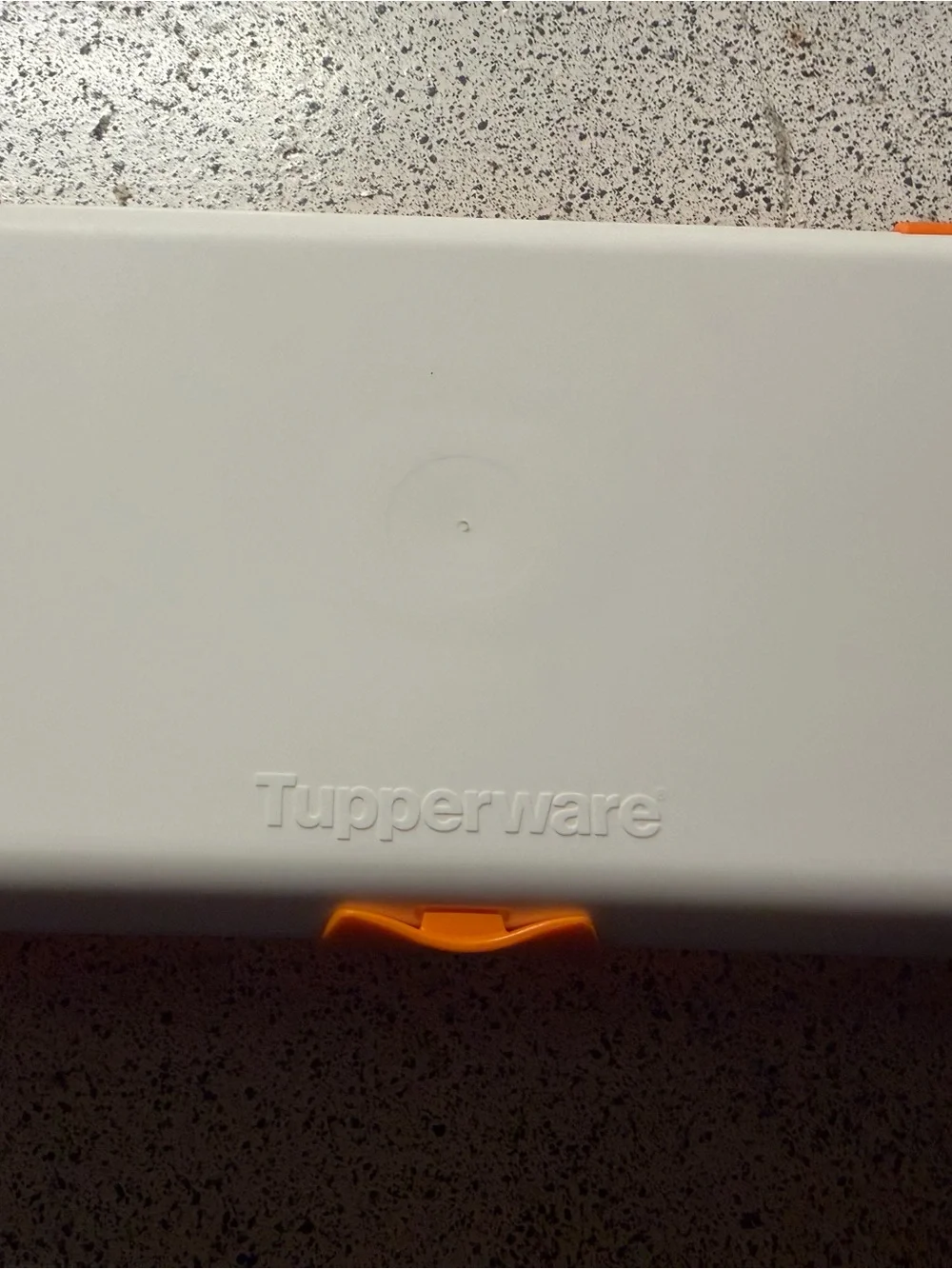 Tupperware compartment box